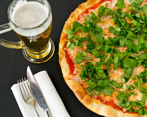 Pizza Rucola e Birra